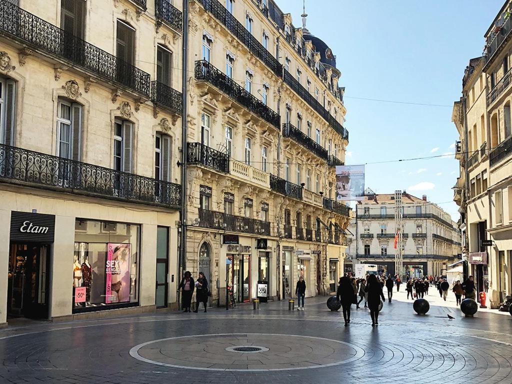 Апартаменты Le Havre De Paix Montpellierain - Terrasse Et Parking Prive Экстерьер фото